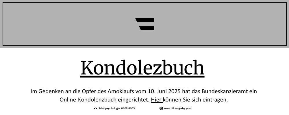 Kondolenzbuch