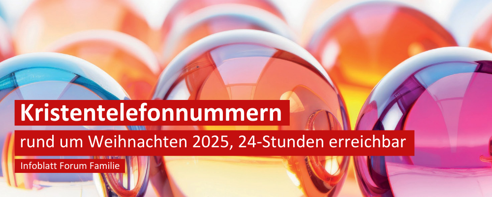 Krisentelefonnummern rund um Weihnachten 2025